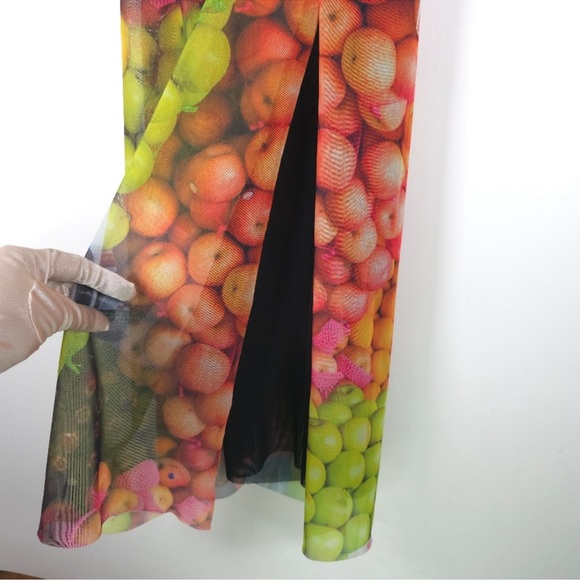 Zara spaghetti strapped print fruit - Picture 2 of 9